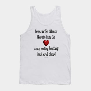 Silence ~ The Beating Heart Tank Top